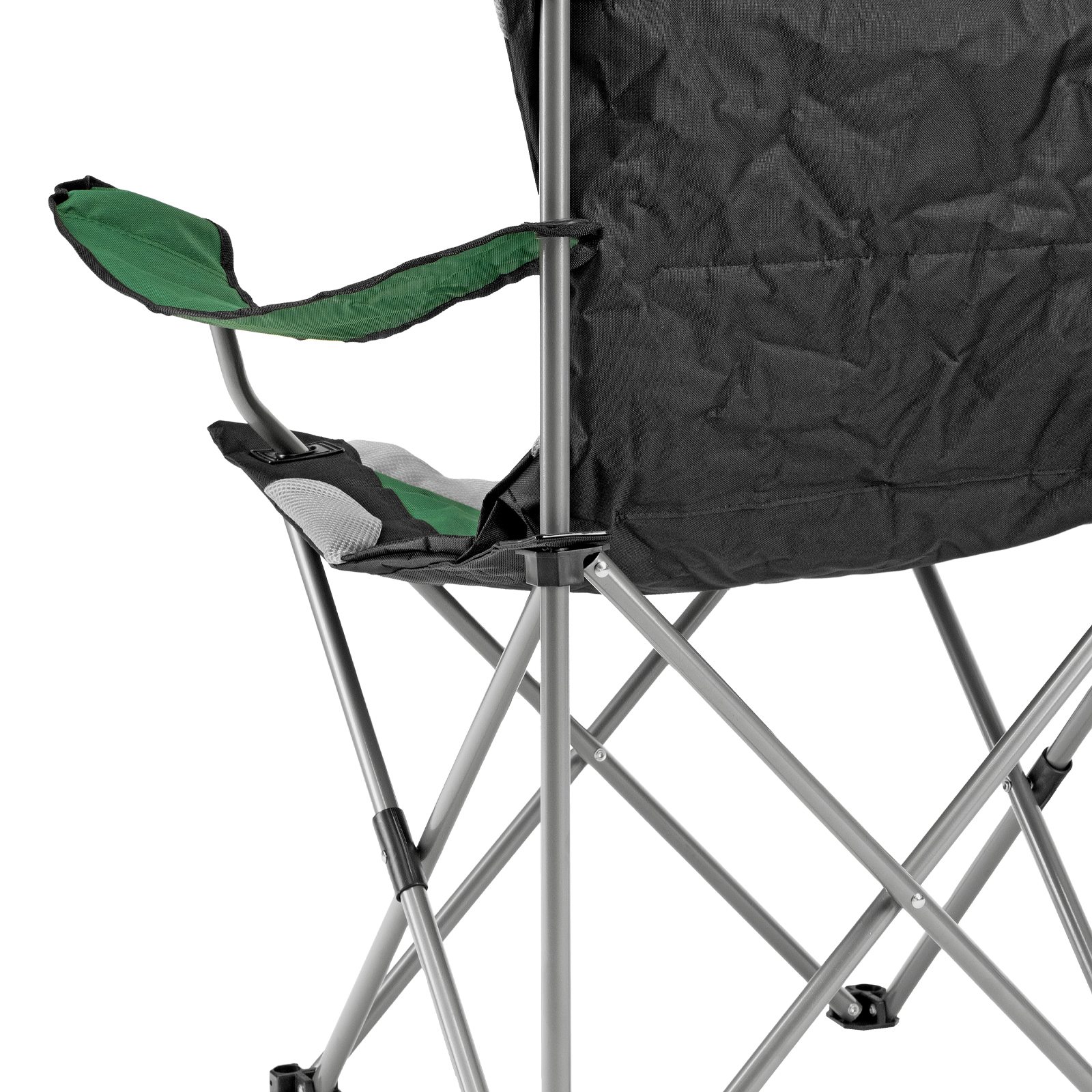 Кресло складное с подлокотниками и подстаканником, 60 х 60 х 110/92 см, Camping Palisad