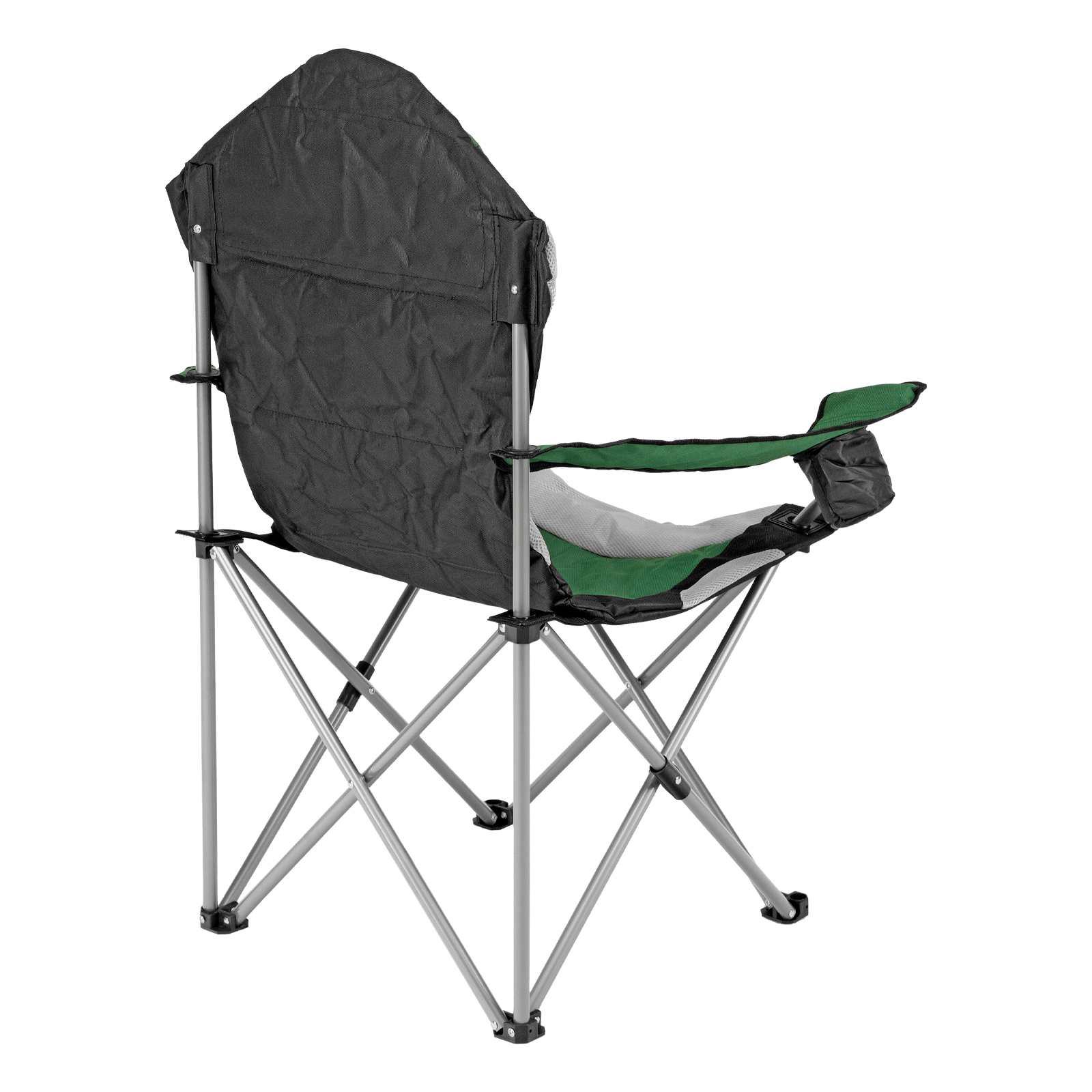Кресло складное с подлокотниками и подстаканником, 60 х 60 х 110/92 см, Camping Palisad