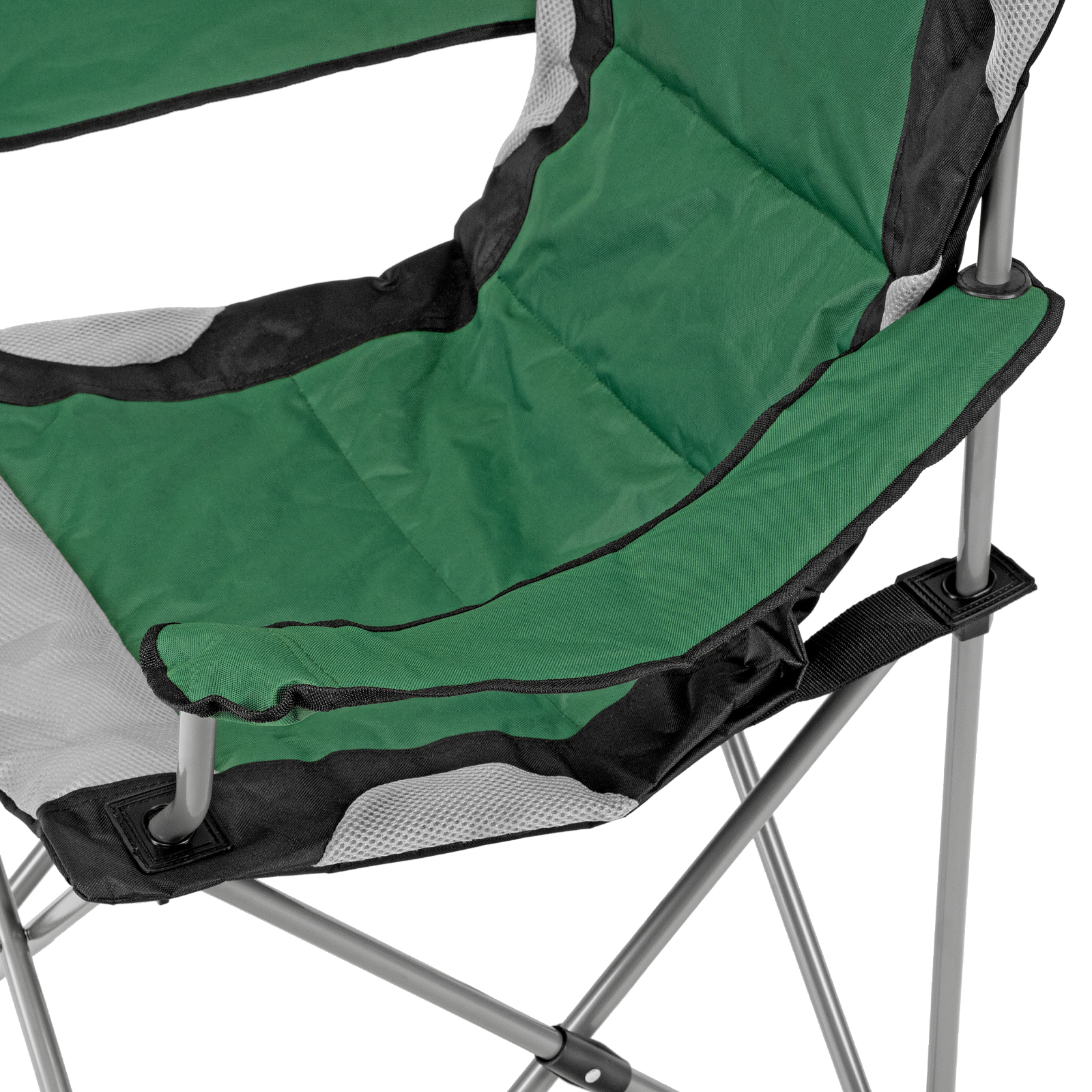 Кресло складное с подлокотниками и подстаканником, 60 х 60 х 110/92 см, Camping Palisad